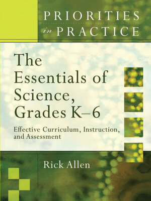 cover image of The Essentials of Science, Grades K-6